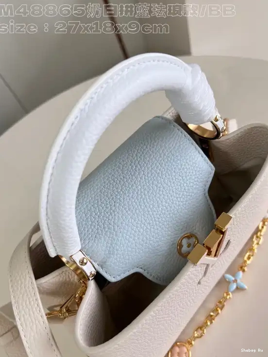 VUITTON BB-27*18*9CM CAPUCINES LOUIS 0627